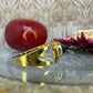 14 karaat gouden pinkring
