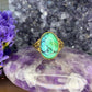 14 karaat gouden turkoois ring
