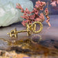 18 karaat gouden oorknoppen