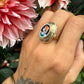 14 karaat gouden Limoges ring