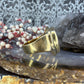 14 karaat gouden intaglio ring