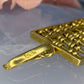 18 karaat gouden telraam hanger