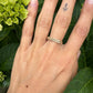 14 karaat gouden schakel ring
