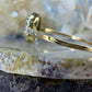 14 karaat gouden ring met diamanten