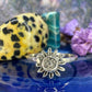 Zilveren ring met zonnetje