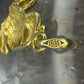 14 karaat gouden kikker hanger