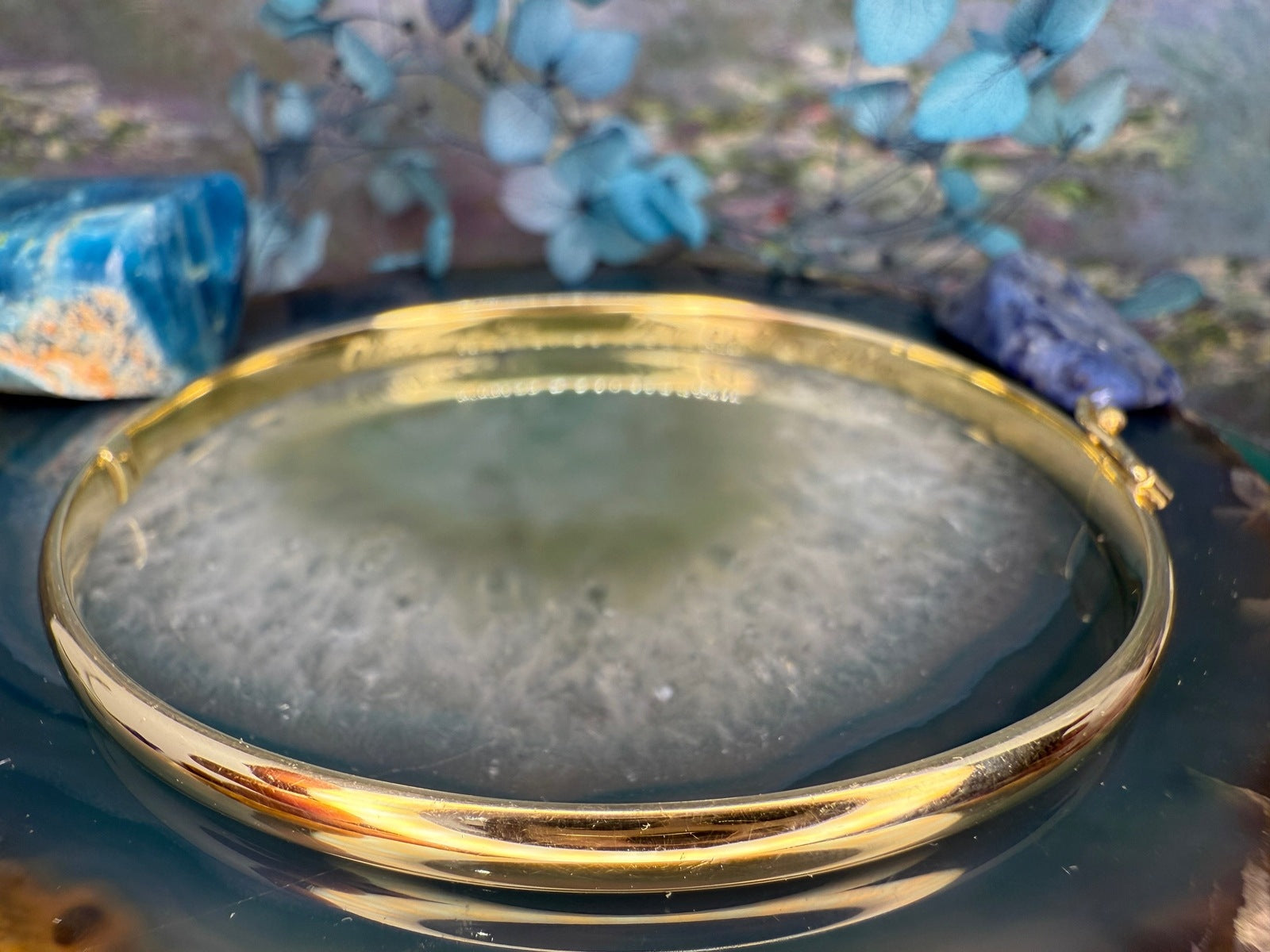 14 karaat gouden bangle