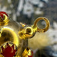 14 karaat gouden Sputnik hanger