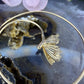 14 karaat gouden vlinder oorbellen