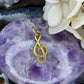 14 karaat gouden vioolsleutel hanger