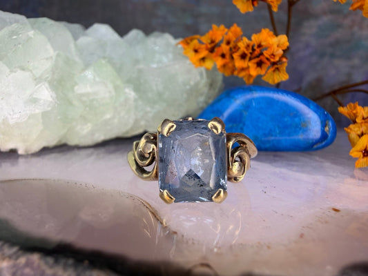 10 karaat topaas ring