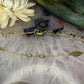 14 karaat gouden armband met ioliet