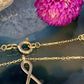 18 karaat gouden ketting met hanger