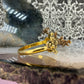 18 karaat gouden Zeeuwse knop ring