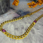 8 karaat robijn armband