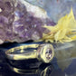 Zilveren ring met amethist