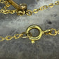 14 karaat gouden ketting met diamant hanger