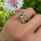 18 karaat gouden robijn ring