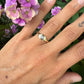 14 karaat gouden ring met diamant