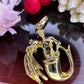 8 karaat gouden hanger van waterman