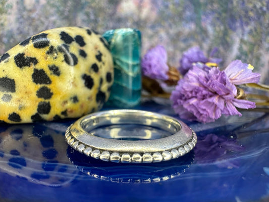 Zilveren ring