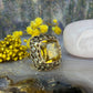 14 karaat gouden citrien ring