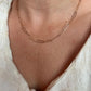 14 karaat gouden schakelketting