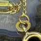8 karaat ketting met diamant hanger