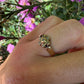 14 karaat gouden diamant ring