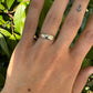 9 karaat gegraveerde ring