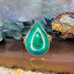 14 karaat gouden turkoois ring