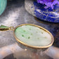 9 karaat jade hanger