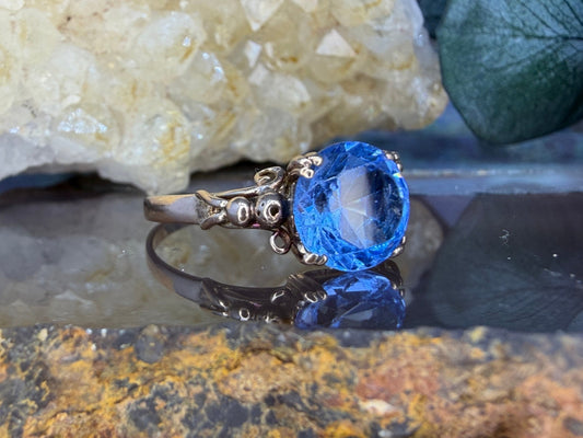 14 karaat gouden spinel ring