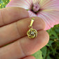 14 karaat gouden diamant hanger