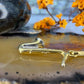 18 karaat gouden saxofoon hanger