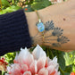 14 karaat gouden opaal armband