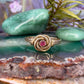 14 karaat gouden ring met robijn