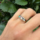 14 karaat gouden ingelegde ring