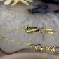 14 karaat gouden armband met ioliet