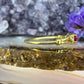 18 karaat gouden robijn en diamant ring