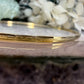 8 karaat bewerkte bangle