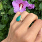 14 karaat gouden turkoois ring