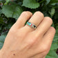 14 karaat gouden ingelegde ring