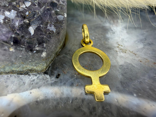 18 karaat gouden Venus hanger