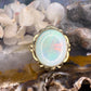 14 karaat gouden opaal ring