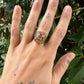 14 karaat gouden citrien ring