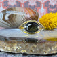 14 karaat gouden groene topaas ring