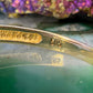 14 karaat gouden ring met diamantjes