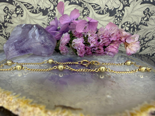 14 karaat gouden armband