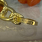 14 karaat gouden spinel hanger